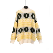 Fast Shipping Fashion Colorful Pullover Fuzzy Sweaters Women Christmas Tree Sweater Womens